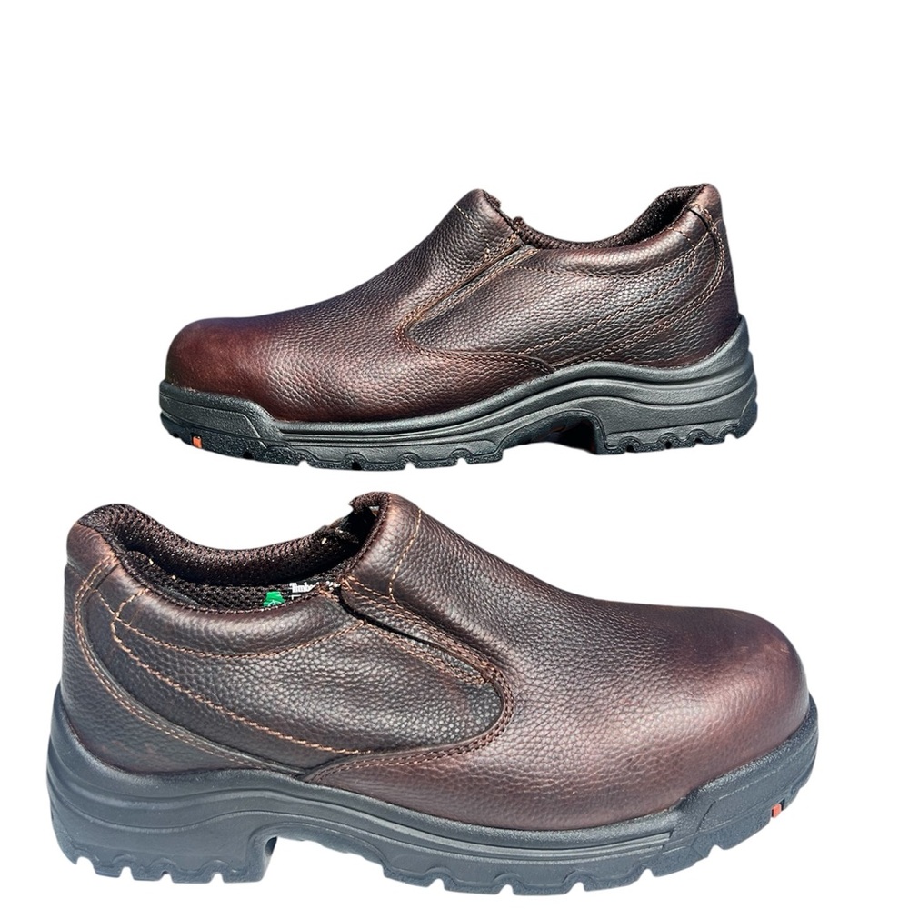 Timberland PRO Brown Slip-On Work Loafers - Picture 2 of 7